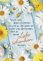Augustinus - Postkarten: Gott liebt jeden Einzelnen, 4 Stück Postkarten: Gott liebt jeden Einzelnen, 4 Stück