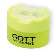 Anspitzer "Gott verändert" - neon-gelb Anspitzer "Gott verändert" - neon-gelb