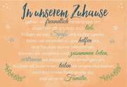 Wandschmuckschild - In unserem Zuhause Wandschmuckschild - In unserem Zuhause