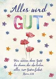 Postkarten: Alles wird gut, 4 Stück Postkarten: Alles wird gut, 4 Stück