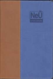 NeÜ Bibel.heute - Standard - zweifarbig Braun/Blau
