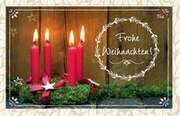 Tee-Postkarte - Frohe Weihnachten! Tee-Postkarte - Frohe Weihnachten!