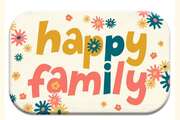 Magnet - Happy family Magnet - Happy family