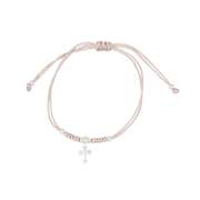 Armband "Kreuz" - rosa Armband "Kreuz" - rosa