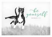 Postkarte - Be yourself Postkarte - Be yourself