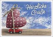 Postkarten: Herzliche Grüße, 4 Stück Postkarten: Herzliche Grüße, 4 Stück