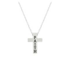 Halskette Kreuz "Faith"