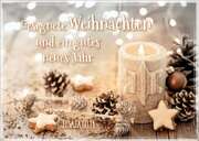 Postkartenserie "Weihnachtskerze" - 12 Stück Postkartenserie "Weihnachtskerze" - 12 Stück