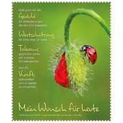 Mikrofasertuch "Mein Wunsch für heute" Mikrofasertuch "Mein Wunsch für heute"