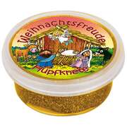 Springknete: Weihnachtsfreude - mit Glitzer Springknete: Weihnachtsfreude - mit Glitzer