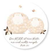 Wandschmuckbild - Der Herr ist mein Hirte 25cm Wandschmuckbild - Der Herr ist mein Hirte 25cm