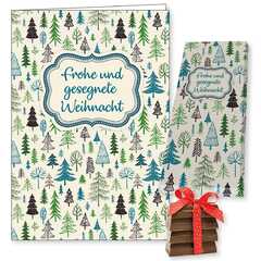 SchokoCard: Frohe und gesegnete Weihnacht SchokoCard: Frohe und gesegnete Weihnacht