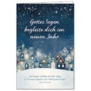 Faltkarte: Gottes Segen begleite dich im neuen Jahr Faltkarte: Gottes Segen begleite dich im neuen Jahr