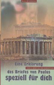 M. G. de Koning - Der 2. Brief an die Korinther Der 2. Brief an die Korinther