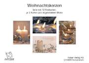 Postkartenserie Weihnachtskerzen, 12 Stück Postkartenserie Weihnachtskerzen, 12 Stück