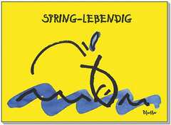 Postkarten: Spring-Lebendig,12 Stück