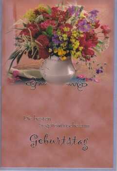 Faltkarten Geburtstag - 5 Stück Faltkarten Geburtstag - 5 Stück