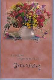 Faltkarten Geburtstag - 5 Stück Faltkarten Geburtstag - 5 Stück