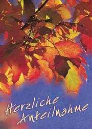 Herzliche Anteilnahme, CD & Karte Herzliche Anteilnahme, CD & Karte
