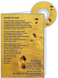 CD-Card: Spuren im Sand - NEUTRAL