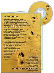 CD-Card: Spuren im Sand - NEUTRAL CD-Card: Spuren im Sand - NEUTRAL