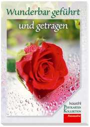 Postkartenbuch: Wunderbar geführt und getragen Postkartenbuch: Wunderbar geführt und getragen
