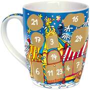Adventskalender-Tasse "Weihnachtsstadt" Adventskalender-Tasse "Weihnachtsstadt"