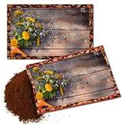 Kaffeekarte - Ein kleines Kaffeepäuschen zum Geburtstag Kaffeekarte - Ein kleines Kaffeepäuschen zum Geburtstag