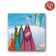 Weihnachtsserviette "Orientalische Krippe" Weihnachtsserviette "Orientalische Krippe"