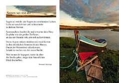 Hermann Multhaupt - Grußkarte "Irisches Boot" mit Innentext Grußkarte "Irisches Boot" mit Innentext