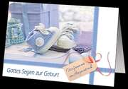 Faltkarten Geburt, 5 Stück Faltkarten Geburt, 5 Stück