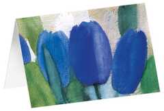 Andreas Felger - Kunstkarten "Blaue Tulpen" - 5 Stück Kunstkarten "Blaue Tulpen" - 5 Stück