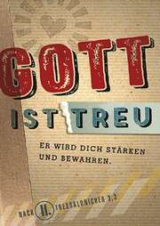 Postkarten: Gott ist treu, 12 Stück Postkarten: Gott ist treu, 12 Stück
