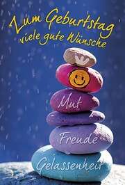 Faltkarte: Zum Geburtstag viele gute Wünsche Faltkarte: Zum Geburtstag viele gute Wünsche