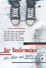 Faltkarte: Zur Konfirmation alles Gute Faltkarte: Zur Konfirmation alles Gute