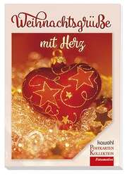 Postkartenbuch: Weihnachtsgrüße mit Herz Postkartenbuch: Weihnachtsgrüße mit Herz