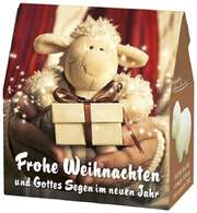 Schafmilchseife Schaf "Frohe Weihnachten" Schafmilchseife Schaf "Frohe Weihnachten"
